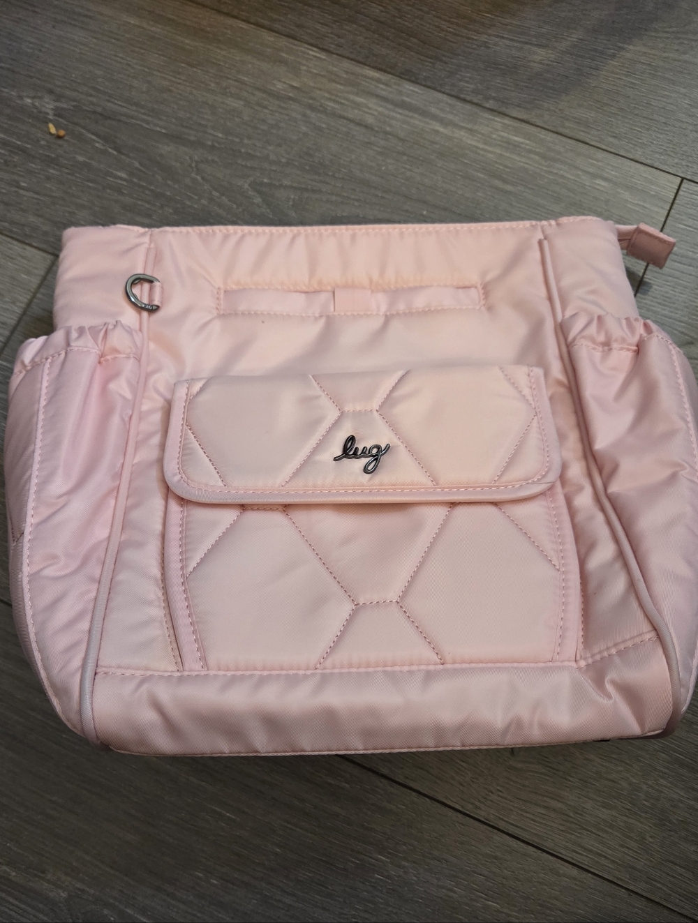 Lug Toss Convertible Crossbody Bag in Bubble Pink